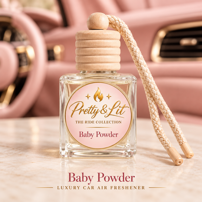 Baby Powder — Luxury Car Air Freshener